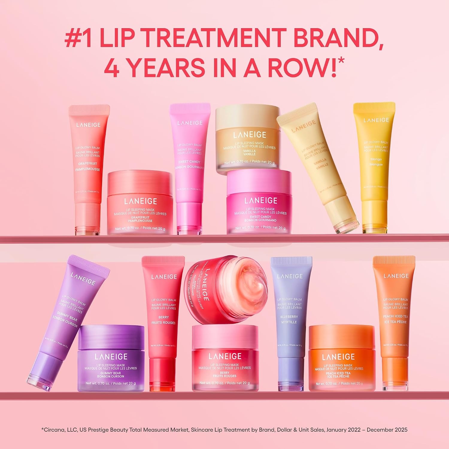 image:imageLANEIGE Bespoke Lip Sleeping Mask Customized Hydrating Overnight Treatment Vitamin C Shea amp Murumuru Seed Butter Antioxidants For Flaky Dry Lips Korean Skin CareChampagne Orange