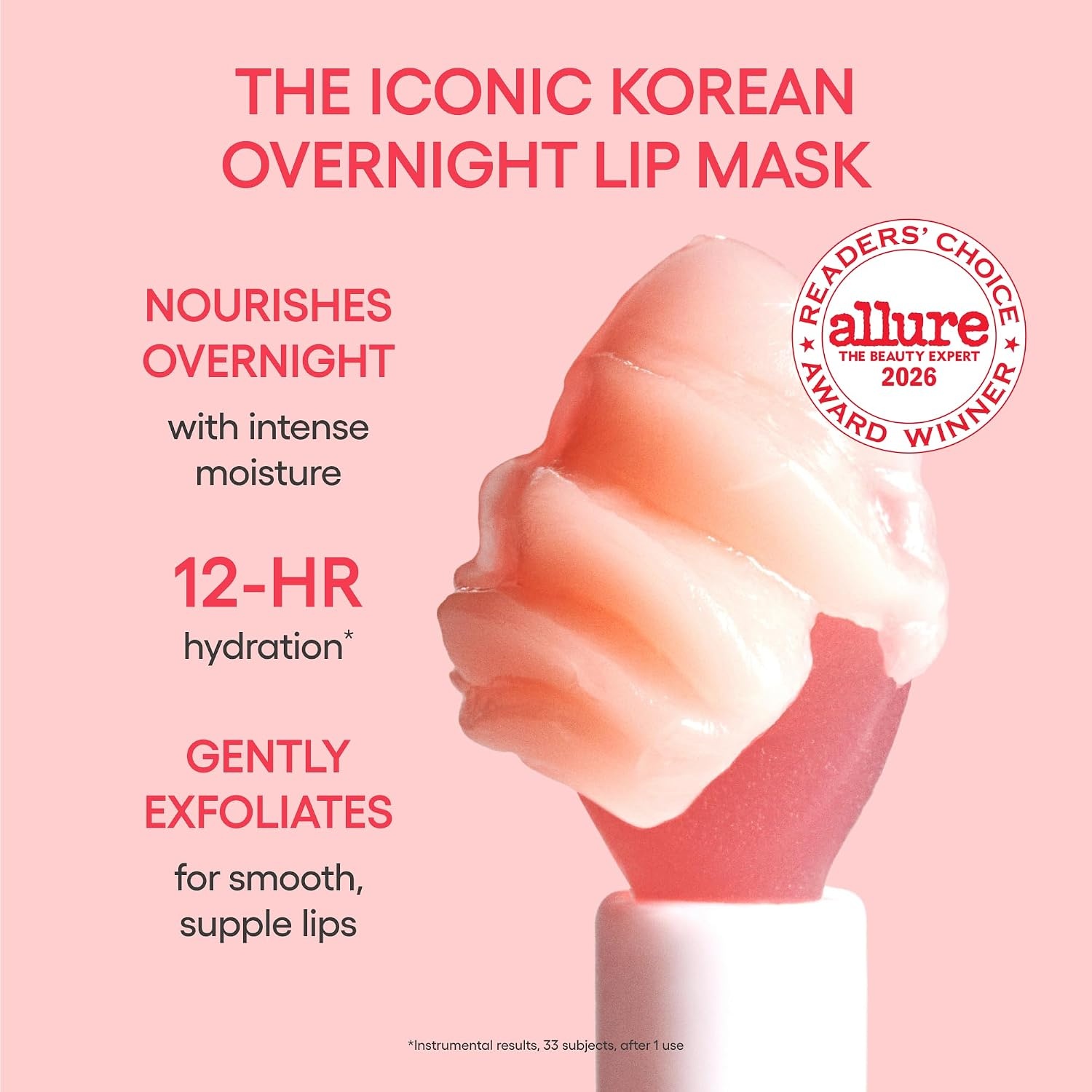 image:imageLANEIGE Bespoke Lip Sleeping Mask Customized Hydrating Overnight Treatment Vitamin C Shea amp Murumuru Seed Butter Antioxidants For Flaky Dry Lips Korean Skin CareChampagne Orange