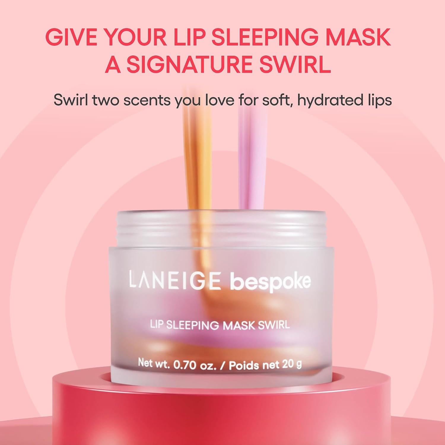 image:imageLANEIGE Bespoke Lip Sleeping Mask Customized Hydrating Overnight Treatment Vitamin C Shea amp Murumuru Seed Butter Antioxidants For Flaky Dry Lips Korean Skin CareOrange Lemon
