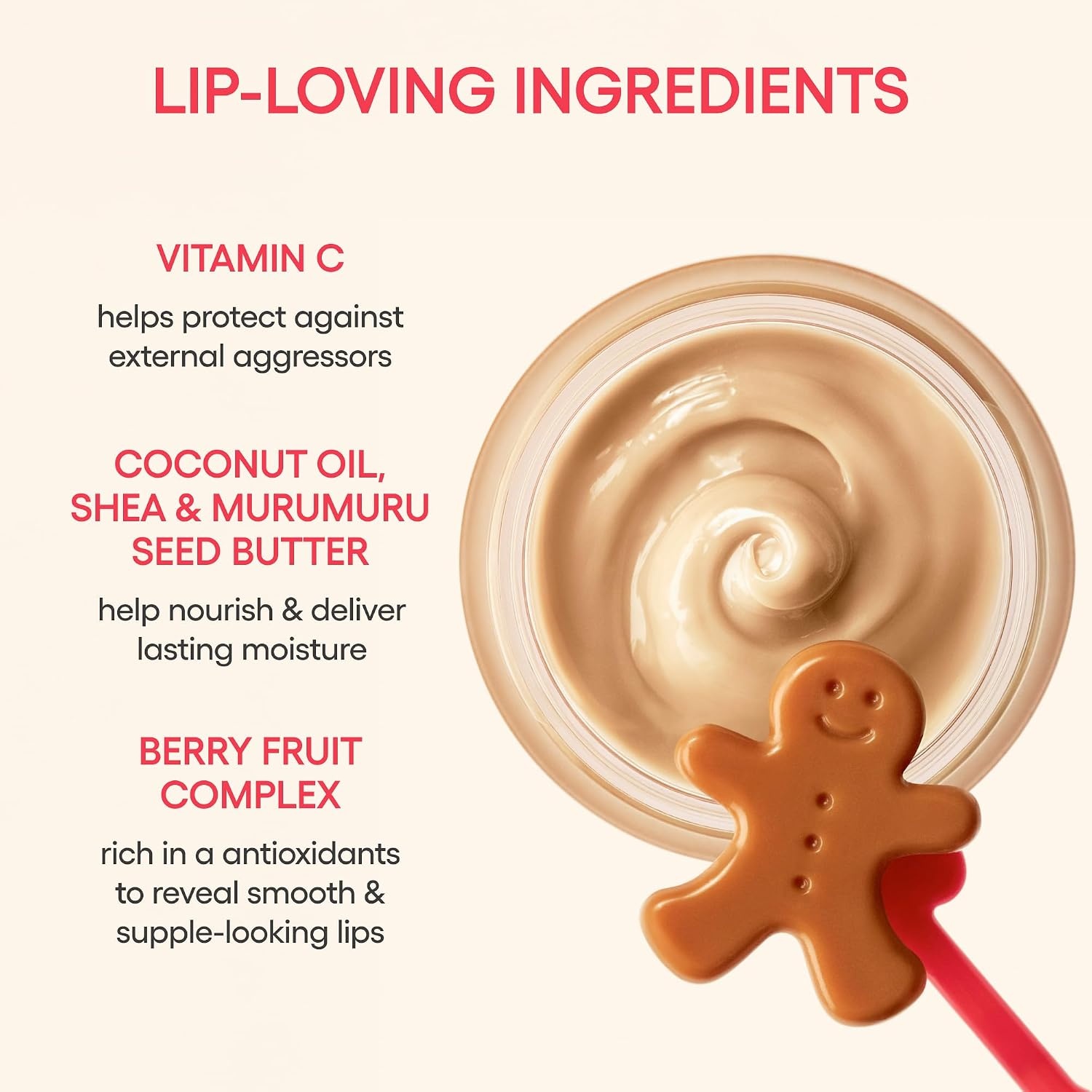 image:imageLANEIGE Lip Sleeping Mask Nourish Hydrate Vitamin C Murumuru amp Shea Butter Antioxidants Flaky Dry LipsGingerbread