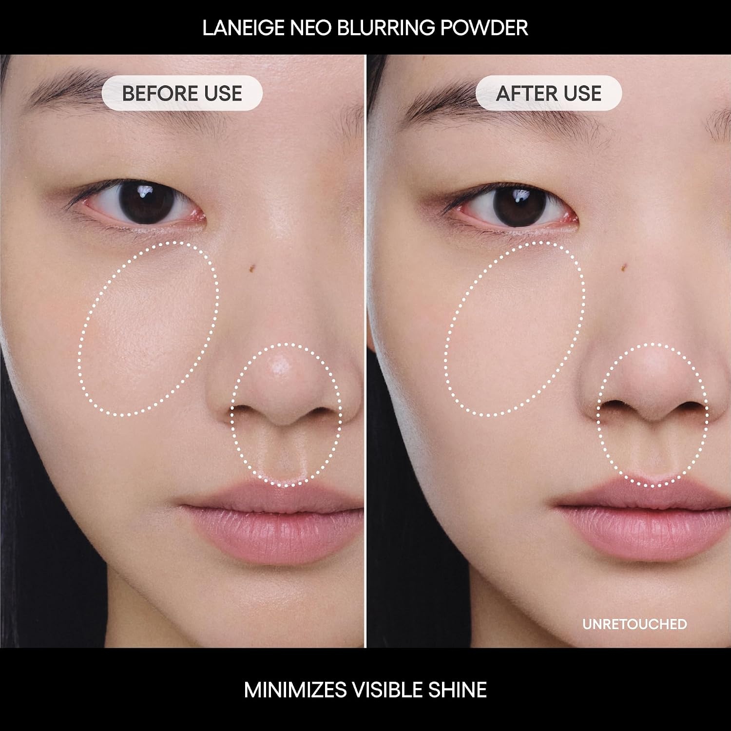 image:imageLANEIGE Neo Blurring Powder Korean OilControl Compact with Pore Blurring Smoothing Finish amp TravelFriendly NoSpill Packaging7g 024 oz Matin Kim Full Size