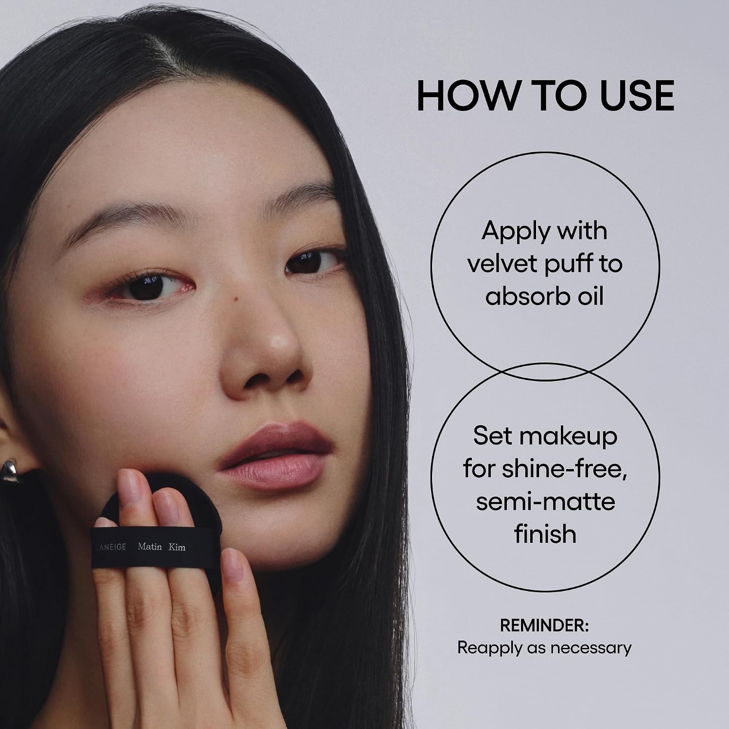 image:imageLANEIGE Neo Blurring Powder Korean OilControl Compact with Pore Blurring Smoothing Finish amp TravelFriendly NoSpill Packaging7g 024 oz Matin Kim Full Size