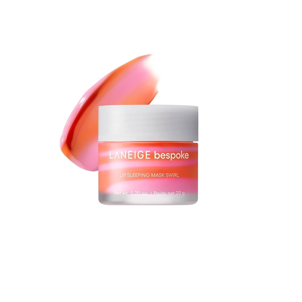 image:imageLANEIGE Bespoke Lip Sleeping Mask Customized Hydrating Overnight Treatment Vitamin C Shea amp Murumuru Seed Butter Antioxidants For Flaky Dry Lips Korean Skin CareSweet Candy Orange