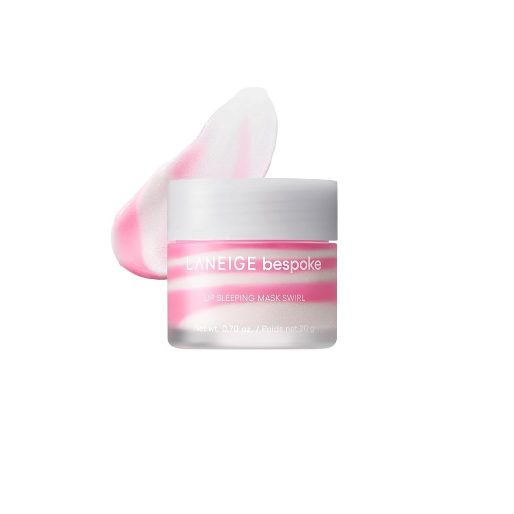 image:imageLANEIGE Bespoke Lip Sleeping Mask Customized Hydrating Overnight Treatment Vitamin C Shea amp Murumuru Seed Butter Antioxidants For Flaky Dry Lips Korean Skin CareChampagne Sweet Candy