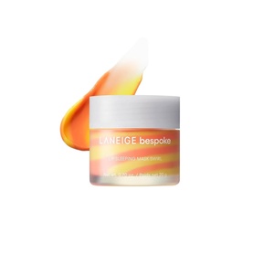 LANEIGE Bespoke Lip Sleeping Mask | Customized Hydrating Overnight Treatment | Vitamin C, Shea & Murumuru Seed Butter, Antioxidants | For Flaky, Dry Lips | Korean Skin Care(Orange & Lemon)