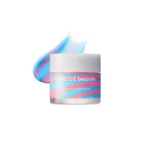 LANEIGE Bespoke Lip Sleeping Mask | Customized Hydrating Overnight Treatment | Vitamin C, Shea & Murumuru Seed Butter, Antioxidants | For Flaky, Dry Lips | Korean Skin Care(Blue Cream Soda & Sweet Candy)