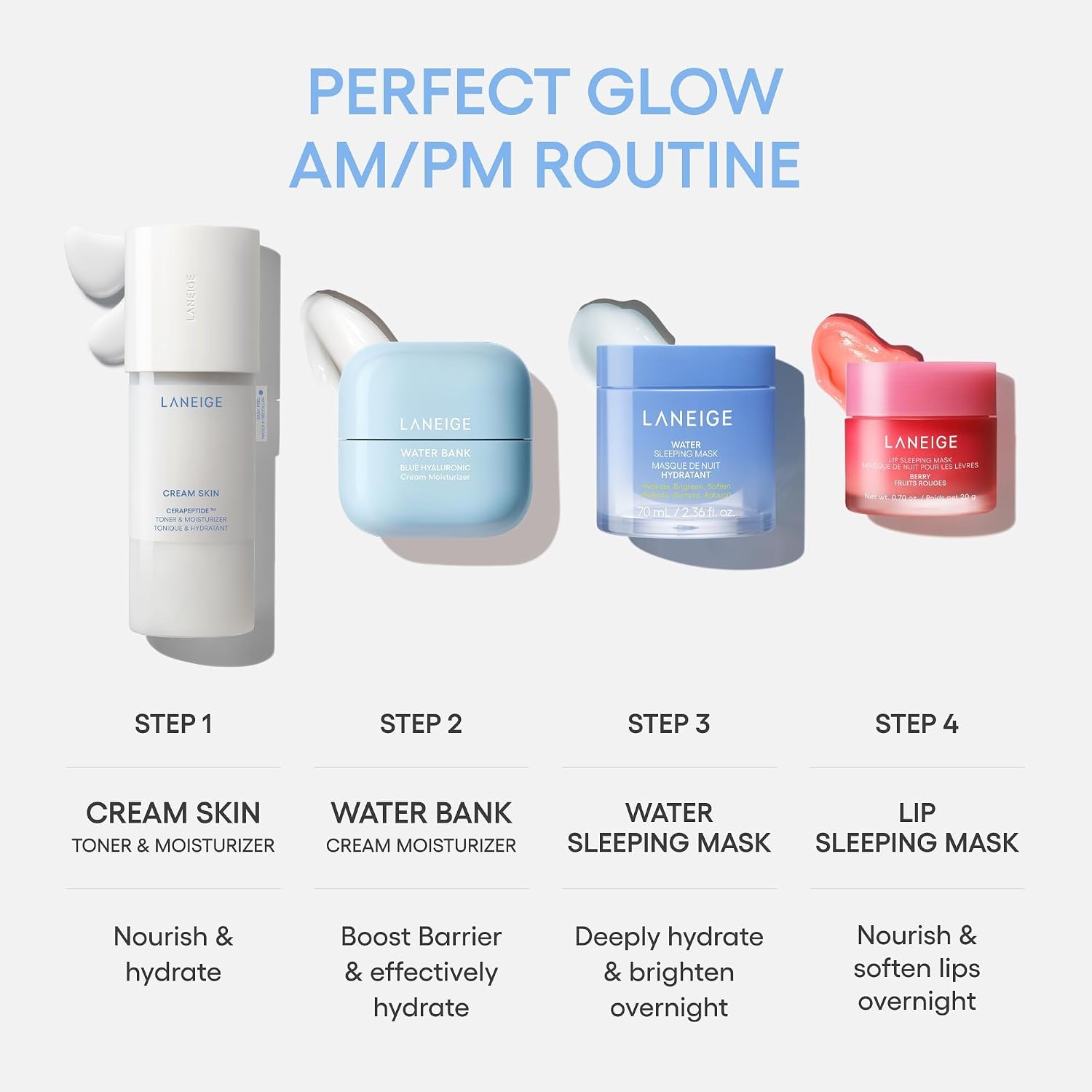 image:imageLANEIGE Cream Skin Face Hydrating Milky Toner Korean Toner amp Moisturizer16 Fl Oz Pack of 1