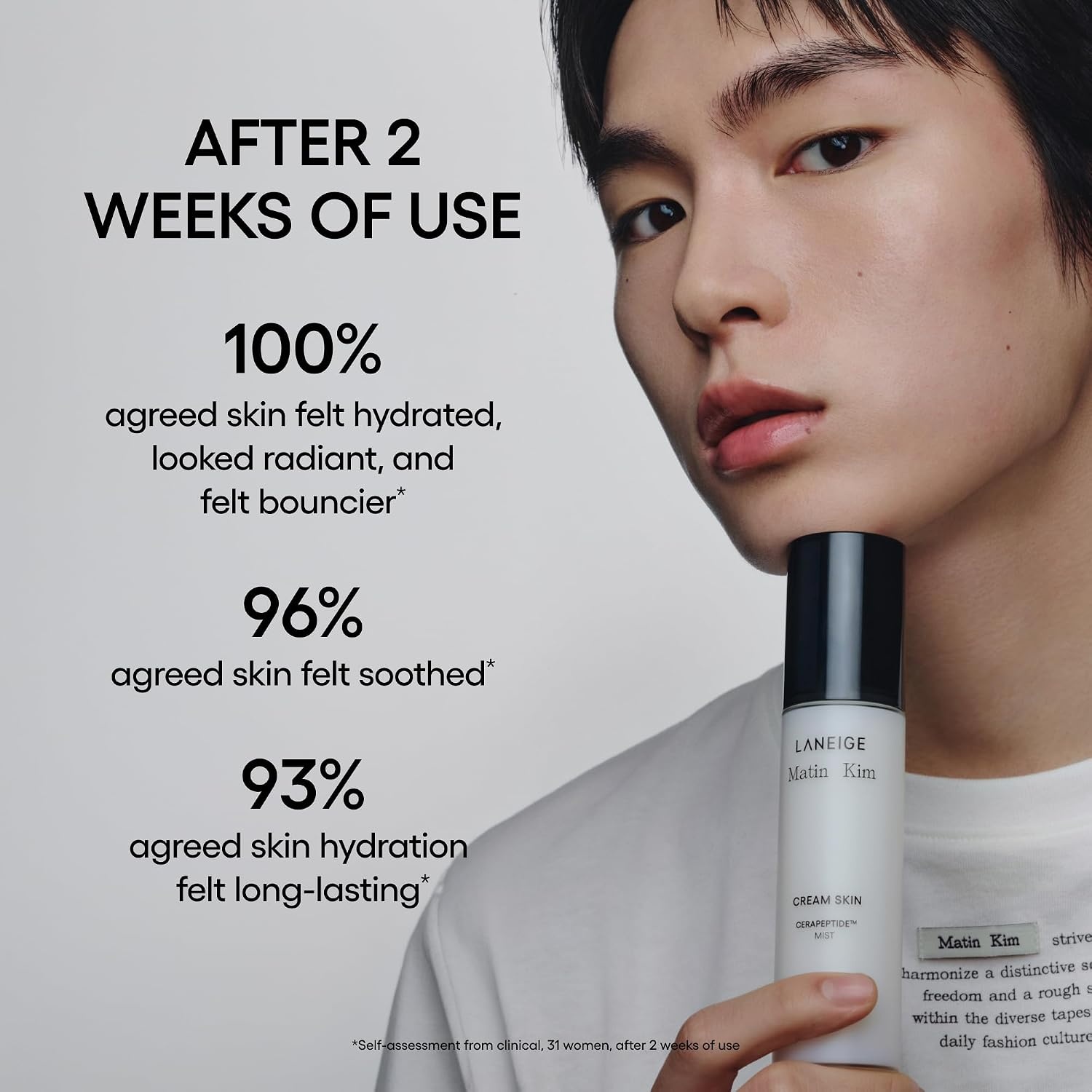 image:imageLANEIGE Cream Skin Face Hydrating Milky Toner Korean Toner amp Moisturizer27 Fl Oz Pack of 1
