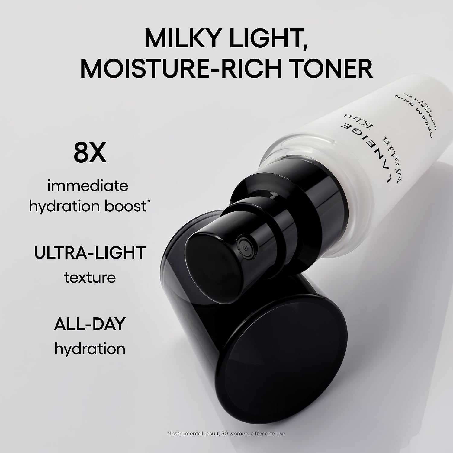 image:imageLANEIGE Cream Skin Face Hydrating Milky Toner Korean Toner amp Moisturizer27 Fl Oz Pack of 1